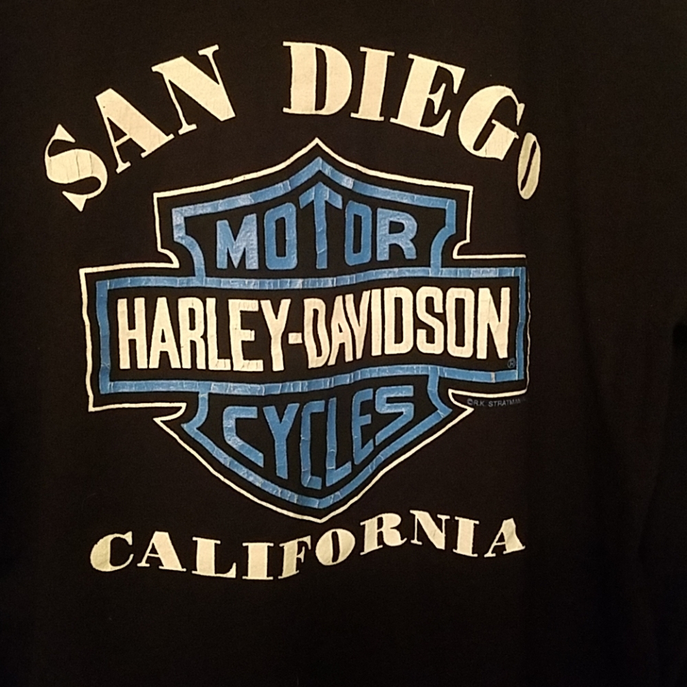 Harley Davidson mens San Diego tee